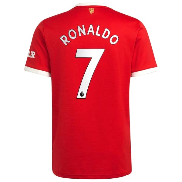 Camiseta Manchester United NO.7 Ronaldo Replica Primera Ropa 2021/22